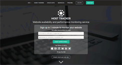 Desktop Screenshot of host-tracker.com